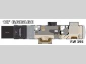 Floorplan - 2013 Heartland Road Warrior 395