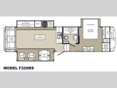 Floorplan - 2013 Palomino Columbus F320RS