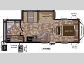 Floorplan - 2013 Keystone RV Sprinter 266RBS