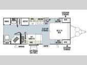 Floorplan - 2013 Forest River RV Rockwood Mini Lite 2304