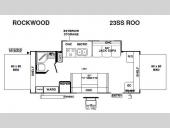 Floorplan - 2013 Forest River RV Rockwood Roo 23SS
