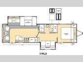 Floorplan - 2013 Coachmen RV Catalina Deluxe Edition 31RLS