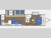 Floorplan - 2013 Prime Time Manufacturing LaCrosse 303RKS