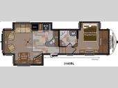 Floorplan - 2013 Keystone RV Montana 3100 RL