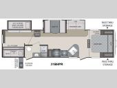 Floorplan - 2013 Keystone RV Premier Ultra Lite 31BHPR