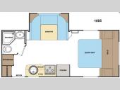 Floorplan - 2013 Lance Travel Trailers 1885