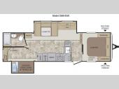 Floorplan - 2013 Keystone RV Cougar Half-Ton Series 30BHSWE
