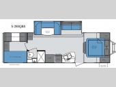Floorplan - 2013 Cruiser Shadow S-280QBS
