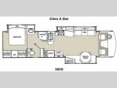 Floorplan - 2013 Coachmen RV Encounter 36KS
