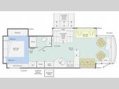 Floorplan - 2013 Winnebago Journey 36M