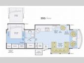 Floorplan - 2013 Winnebago Sightseer 35G