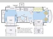 Floorplan - 2013 Winnebago Adventurer 35P