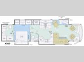 Floorplan - 2013 Itasca Ellipse 42QD