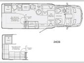 Floorplan - 2013 Leisure Travel Serenity 24CB