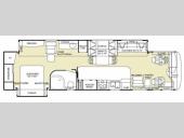 Floorplan - 2006 Fleetwood RV Excursion 39V