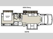 Floorplan - 2013 Coachmen RV Concord 300TS Chevy