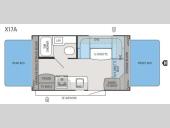 Floorplan - 2013 Jayco Jay Feather Ultra Lite X17A