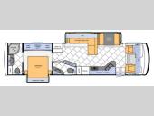 Floorplan - 2013 Newmar Canyon Star 3610
