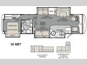 Floorplan - 2013 Holiday Rambler Vacationer 36SBT