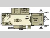 Floorplan - 2013 EverGreen RV Ever-Lite 30KIS-DS