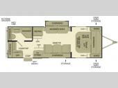 Floorplan - 2013 EverGreen RV Ascend A231RKB