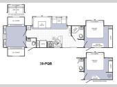 Floorplan - 2013 Palomino Puma 39-PQB