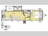 Floorplan - 2013 Forest River RV Salem Hemisphere Lite 282RK