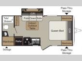 Floorplan - 2013 Keystone RV Passport 199ML Express
