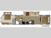Floorplan - 2014 Heartland Fairfield 415TB