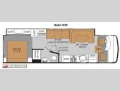 Floorplan - 2013 Thor Motor Coach Daybreak 34XD