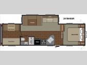 Floorplan - 2013 Keystone RV Springdale 297BHSSR