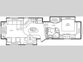 Floorplan - 2014 DRV Luxury Suites Elite Suites 38 RESB3