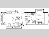 Floorplan - 2014 DRV Luxury Suites Mobile Suites 32 TK3