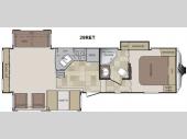 Floorplan - 2013 Keystone RV Cougar X-Lite 29RET