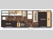 Floorplan - 2014 Forest River RV Cherokee Wolf Pup 22BP