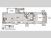 Floorplan - 2014 Forest River RV Wildwood Heritage Glen 282RK