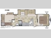 Floorplan - 2014 Keystone RV Cougar X-Lite 31SQB