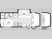 Floorplan - 2007 Winnebago View 23J