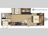 Floorplan - 2014 Palomino Solaire 267 BHSK