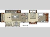 Floorplan - 2014 Yellowstone RV Canyon Trail 36FBQS Advanced Profile