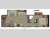 Floorplan - 2014 Yellowstone RV Canyon Trail 302RKS