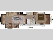 Floorplan - 2014 Keystone RV Montana Big Sky 3725RL