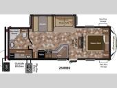 Floorplan - 2014 Keystone RV Sprinter 266RBS