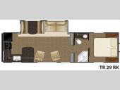 Floorplan - 2014 Heartland Trail Runner 29RK