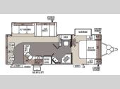 Floorplan - 2014 Forest River RV Flagstaff Super Lite 26RLWS