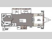 Floorplan - 2014 Forest River RV Rockwood Ultra Lite 2607