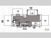 Floorplan - 2014 Forest River RV Rockwood Roo 233S
