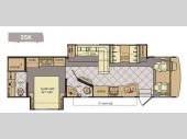 Floorplan - 2014 Fleetwood RV Bounder 35K