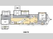 Floorplan - 2014 Coachmen RV Catalina Destination Series 39BHTS