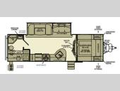 Floorplan - 2014 EverGreen RV Ever-Lite 29RBK